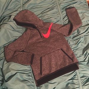Navy Blue Nike Hooded Quarter Zip Sweatshirt